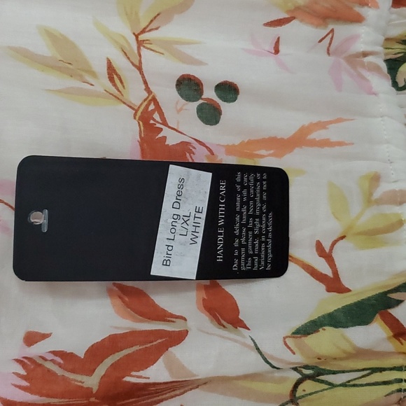 NWT Ranee's Floral bird ๐ฆ Resortwear long Dress Size Large/XL ๐ ๐บ๐บ - Picture 4 of 8